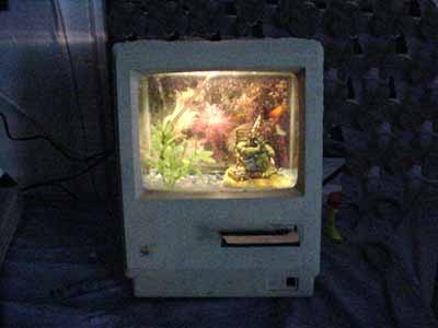 Custom Made Macintosh Fish Tank
